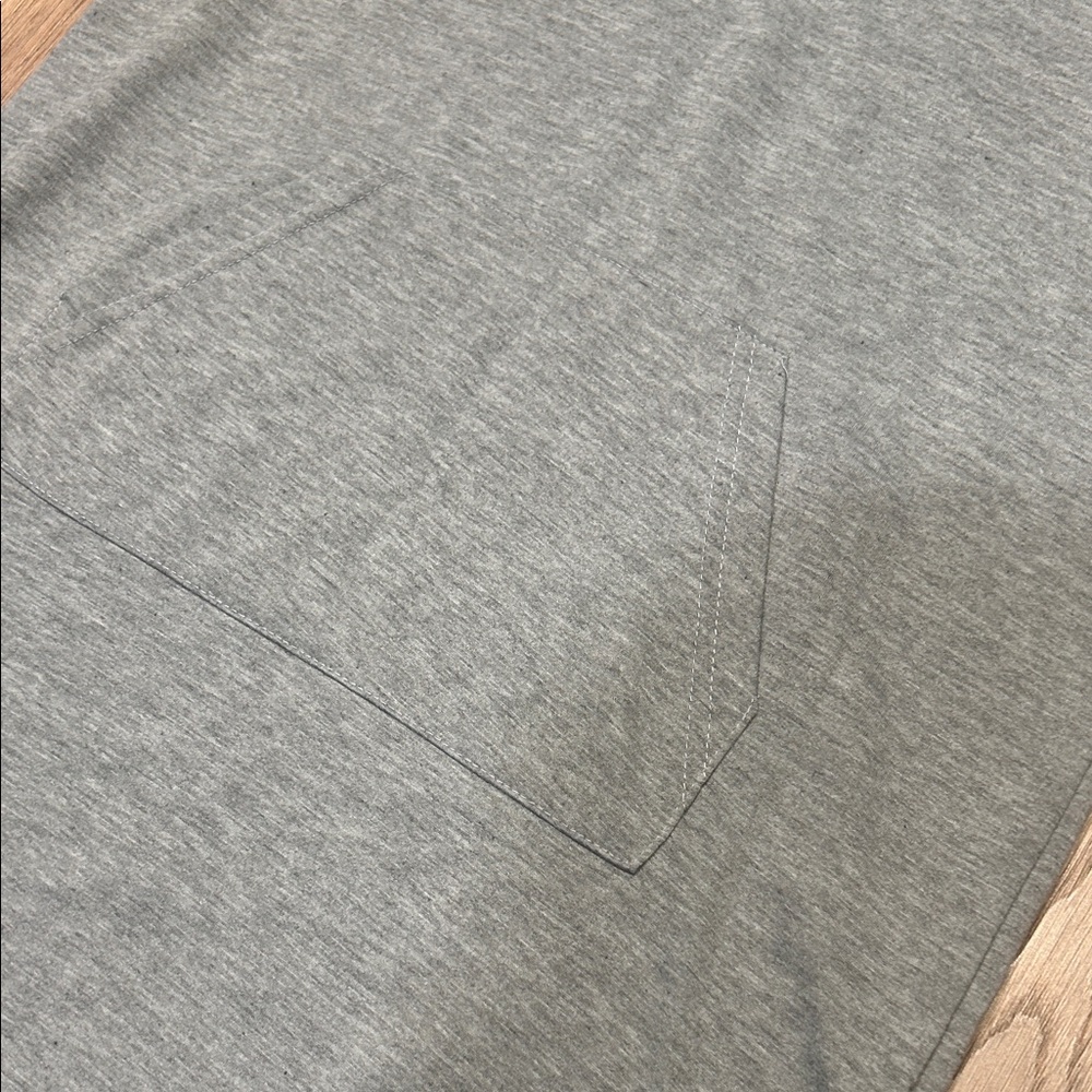 Gray Sleeveless Hooded Sweatshirt Dress - Picture 4 of 4
